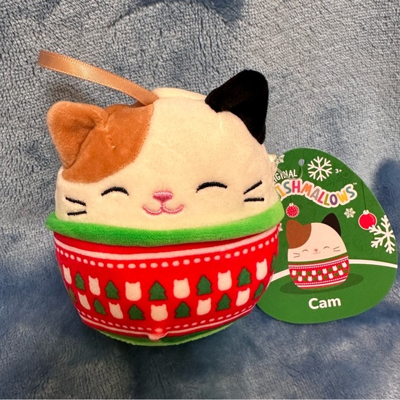 SQUISHMALLOWS bundle of 3 Winter Christmas Ornaments - Picture 4 of 5